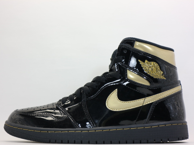 AIR JORDAN1 HIGH  BLACK-METALLIC-GOLD