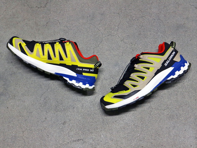 SALOMON XA PRO 3D V9 GTX “BLACK/BUTTERCUP/LAPIS BLUE”01