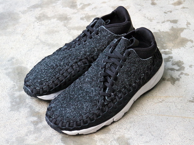 AIR FOOTSCAPE WOVEN CHUKKA QS”ANTHRACITE/BLACK”01