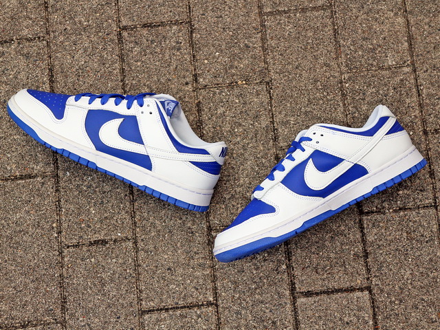 DUNK LOW RETRO “RACER BLUE/WHITE”01