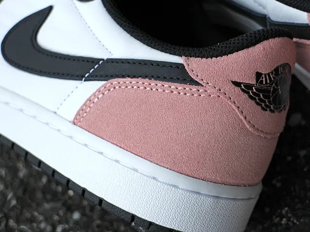 AIR JORDAN 1 LOW OG “BLACK/BLEACHED CORAL”01