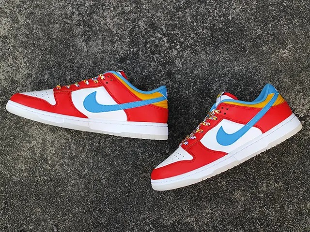 DUNK LOW QS “LEBRON JAMES×FRUITY PEBBLES”01