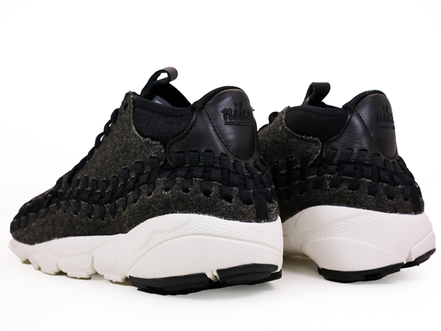 ◆正規品◆NIKE AIR FOOTSCAPE WOVEN(W)◆関税/送料込◆男女共用 NIKE W AIR FOOTSCAPE WOVEN BLACK/BLACK-WHITE（ナイキ