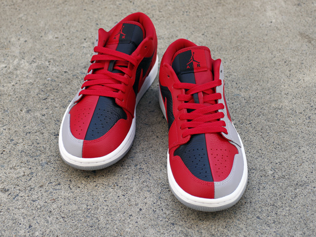 WMNS AIR JORDAN 1 LOW SE “SPLIT/GYM RED/CEMENT GREY”01