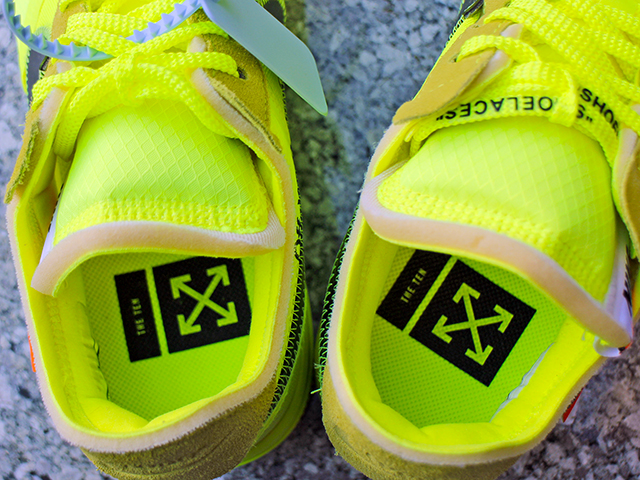 THE 10 : NIKE AIR FORCE 1 LOW “OFF WHITE” VOLT01