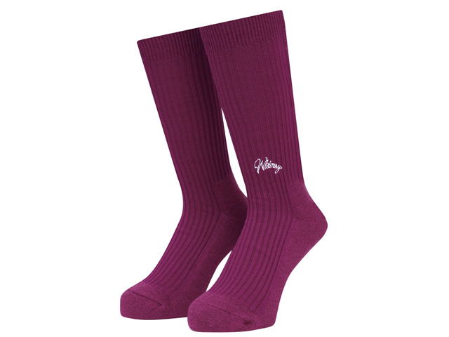 WHIMSY EMJAY SOCKS EMJAYSOCKS2023AW-PURPLE