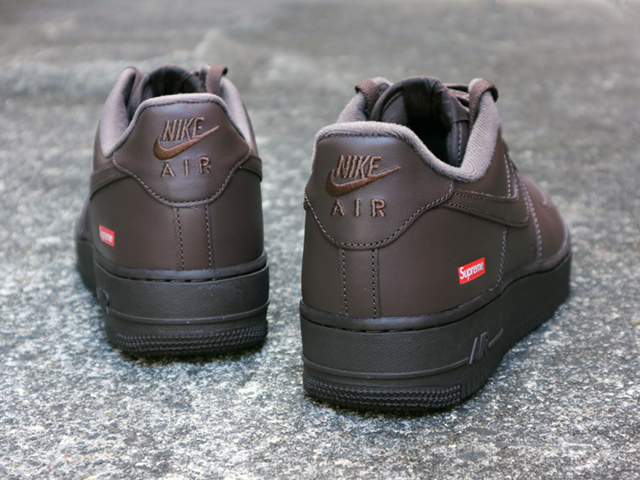 AIR FORCE 1 LOW “SUPREME/BAROQUE BROWN”01