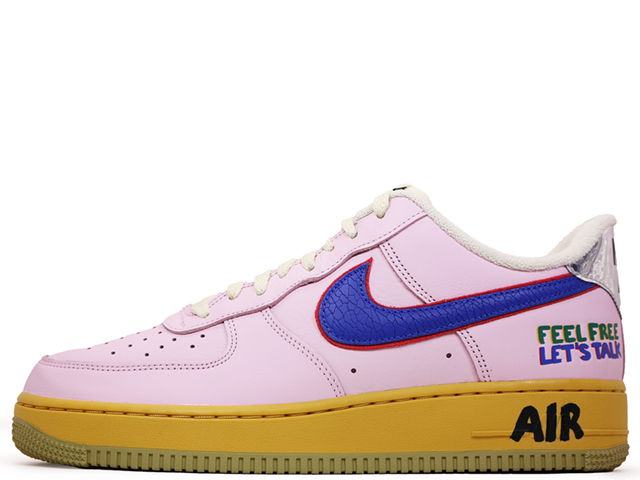 Air force 1 07 clearance arctic pink racer blue f