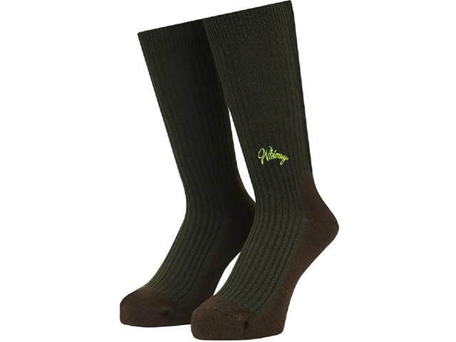 WHIMSY EMJAY SOCKS EMJAYSOCKS2023AW-CHARCOAL-LIMELOGO