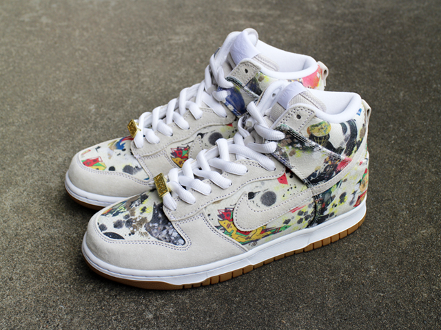 SB DUNK HIGH OG QS “SUPREME×RAMMELLZEE”01