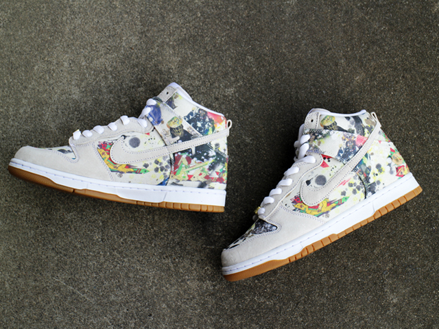 SB DUNK HIGH OG QS “SUPREME×RAMMELLZEE”01