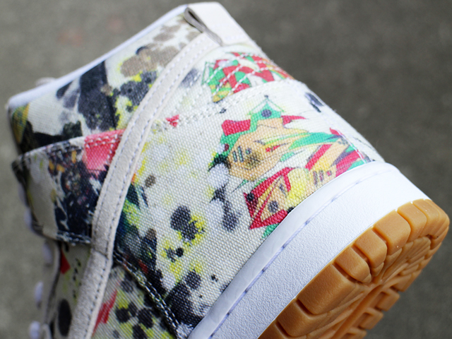 SB DUNK HIGH OG QS “SUPREME×RAMMELLZEE”01