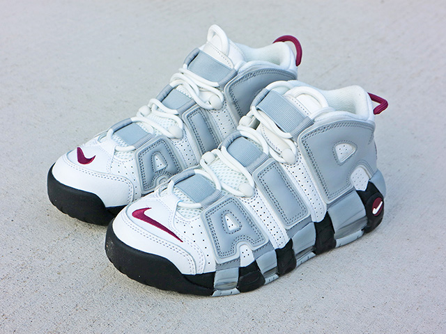 WMNS AIR MORE UPTEMPO “WHITE/ROSEWOOD-WOLF GREY”01