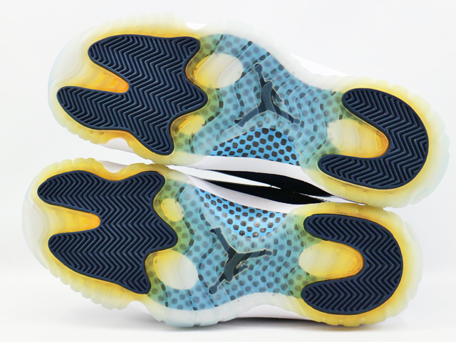 AIR JORDAN 11 RETRO 378037-123-yellow - 5