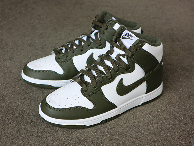 DUNK HI RETRO “WHITE/CARGO KHAKI”01