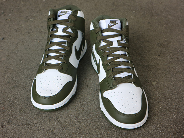 DUNK HI RETRO “WHITE/CARGO KHAKI”01