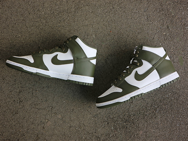 DUNK HI RETRO “WHITE/CARGO KHAKI”01