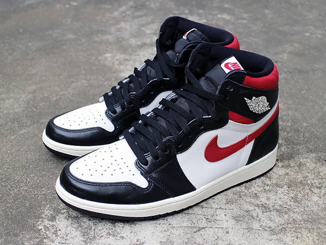 AIR JORDAN 1 RETRO HIGH OG “BLACK/GYM RED-WHITE-SAIL”01