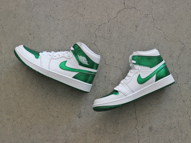 AIR JORDAN 1 HIGH G “WHITE/PINE GREEN”01