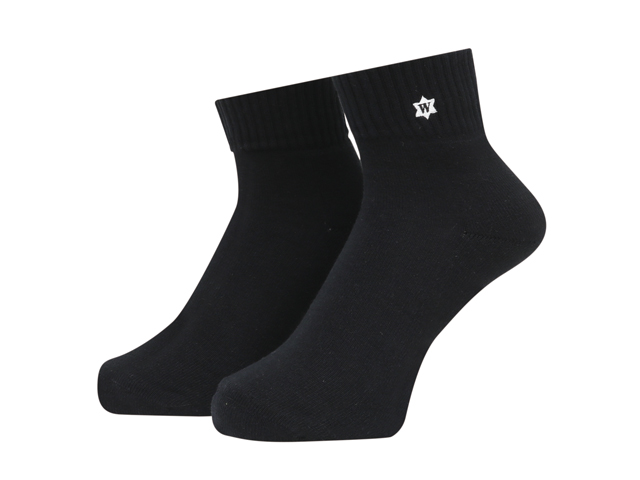 WHIMSY VERSE SOCKS VERSESOCKS2024SS-BLACK