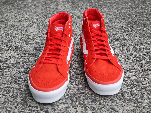 VANS VAULT OG SK8-HI LX “W-TAPS-BONES”ORANGE01