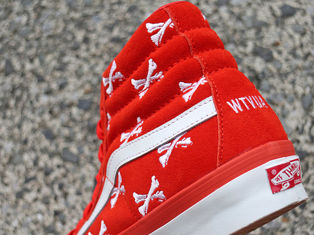 VANS VAULT OG SK8-HI LX “W-TAPS-BONES”ORANGE01