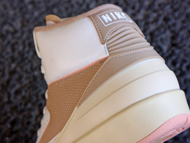 WMNS AIR JORDAN 2 RETRO “SAIL/DESERT-SUNSET HAZE-MUSLIN”01