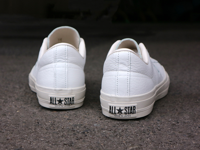CONVERSE ONE STAR J EB LEATHER “MADE IN JAPAN” WHITE/BLACK01