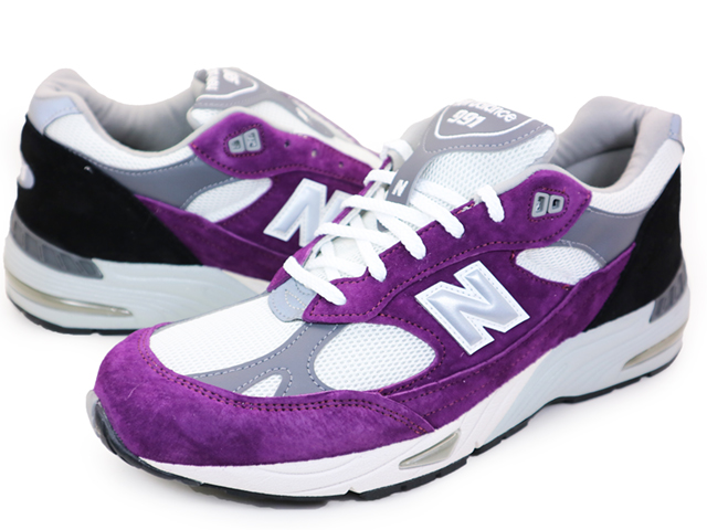 New Balance M991PUK パープル+グレー M991 PUK - スニーカーショップSKIT