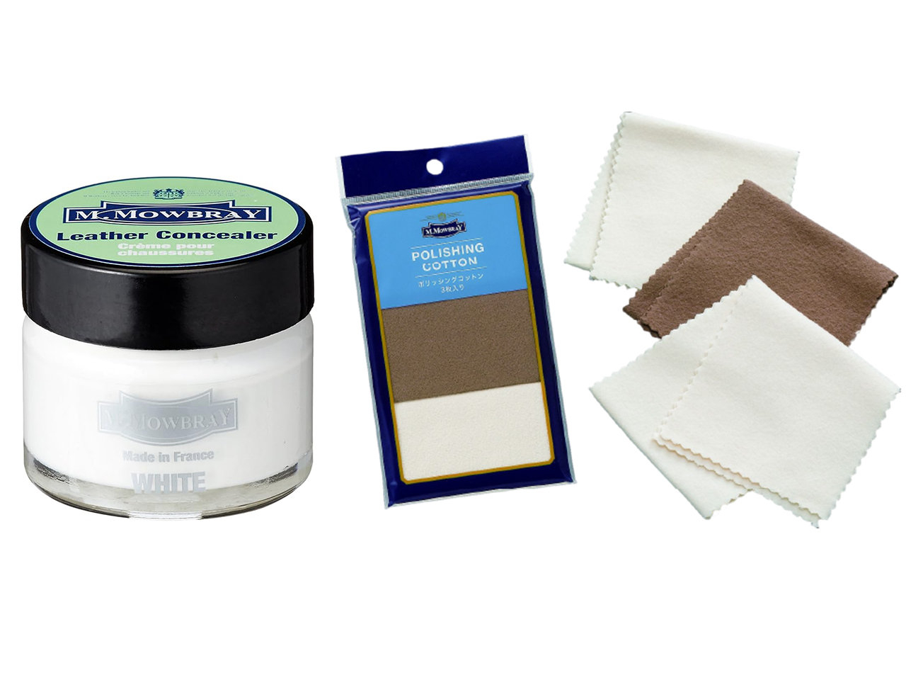 M.MOWBRAY CONCEALER&POLISHING COTTON