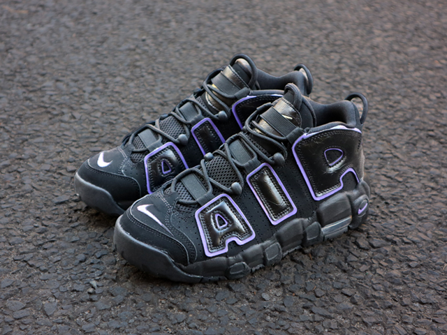 AIR MORE UPTEMPO (GS) BLACK/ACTION GRAPE01