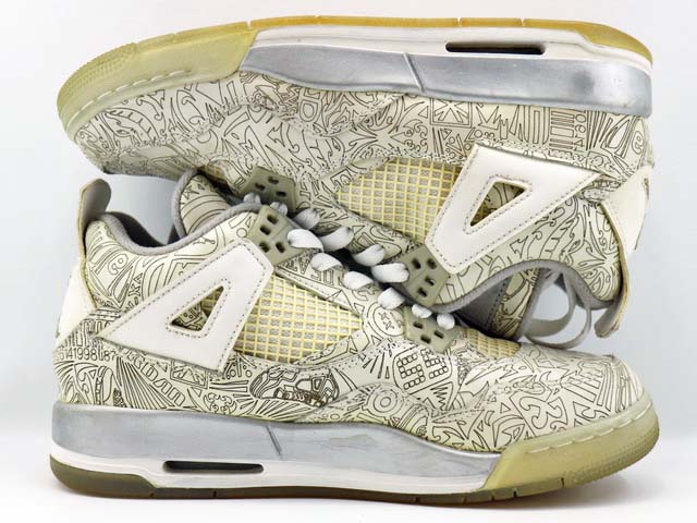 AIR JORDAN 4 RETRO LASER (GS) h-29260-6 - 2