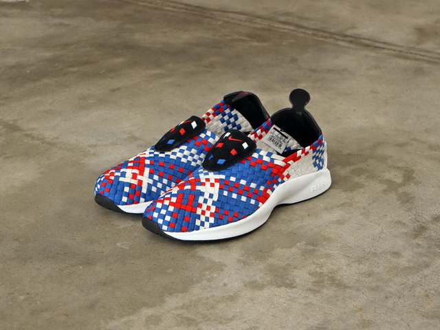 AIR WOVEN “BLACK/RUSH RED BLUE JAY SAIL”01