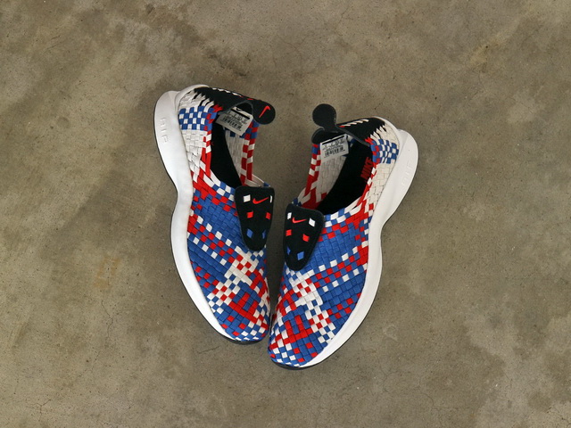 AIR WOVEN “BLACK/RUSH RED BLUE JAY SAIL”01