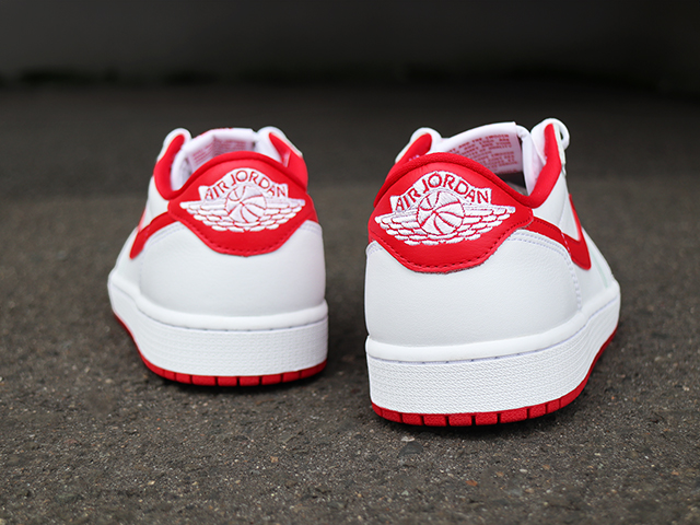 AIR JORDAN 1 RETRO LOW OG “WHITE/UNIVERSITY RED”01