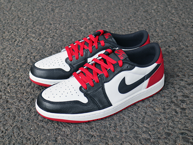 AIR JORDAN 1 RETRO LOW OG “BLACK TOE”01