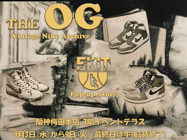阪神梅田本店 POP-UP SHOP “THE OG”01