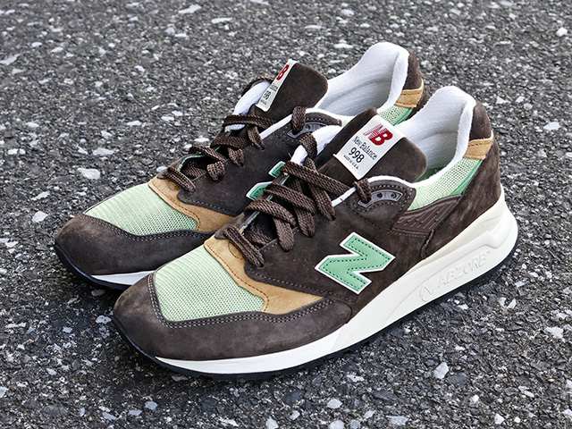 U998BG “MADE IN USA COLLECTION” BROWN/GREEN01