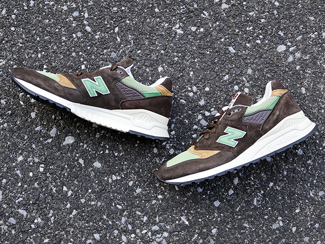 U998BG “MADE IN USA COLLECTION” BROWN/GREEN01