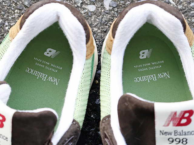 U998BG “MADE IN USA COLLECTION” BROWN/GREEN01