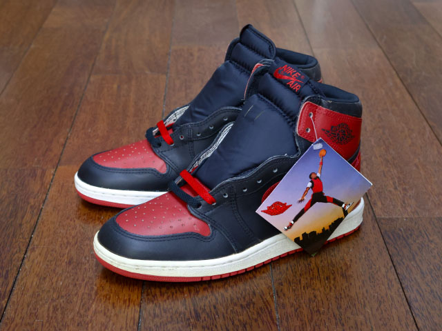 AIR JORDAN 1 HIGH BLACK/RED 198501