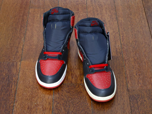 AIR JORDAN 1 HIGH BLACK/RED 198501