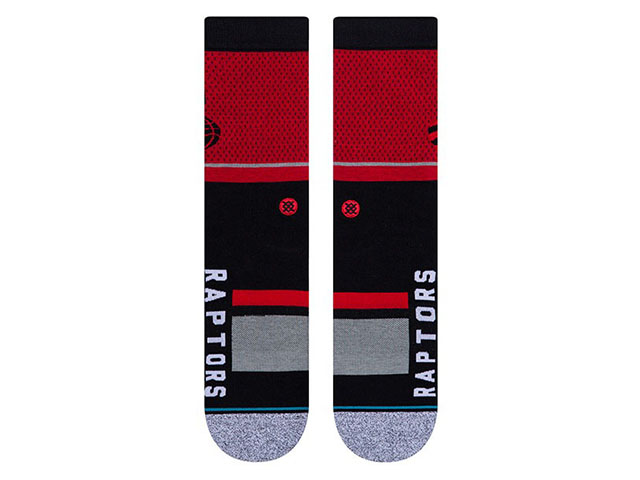 STANCE SOCKS NBA RAPTORS SHORTCUT 2 A545A20RSC-RED - 1