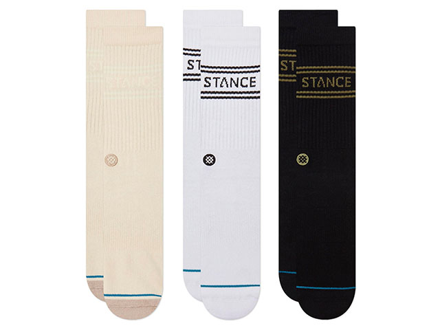 STANCE SOCKS BASIC 3 PACK CREW