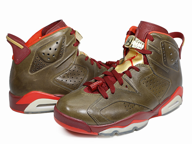 AIR JORDAN 6 RETRO 384664-250-yellow - 4