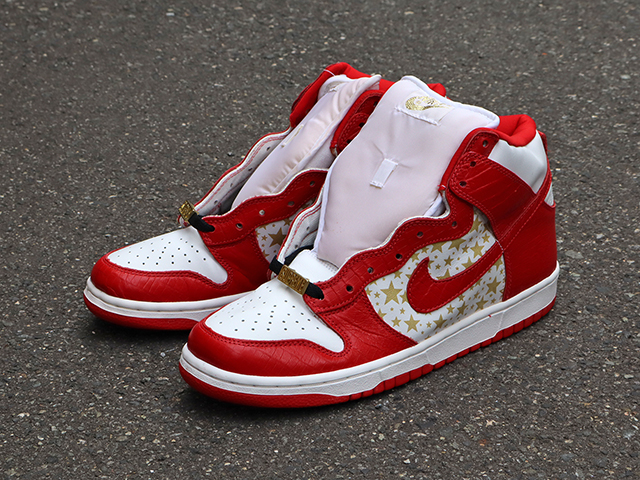DUNK HIGH PRO SB “SUPREME” WHITE/VARSITY RED 200301