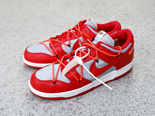 DUNK LOW LEATHER “OFF WHITE-UNLV”01