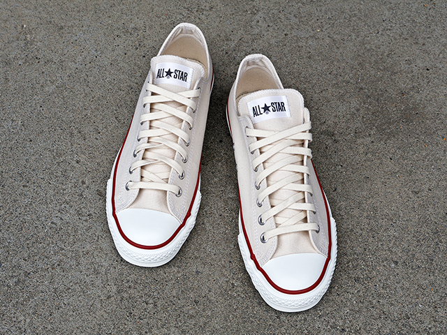 CANVAS ALL STAR J OX “NATURAL WHITE”01