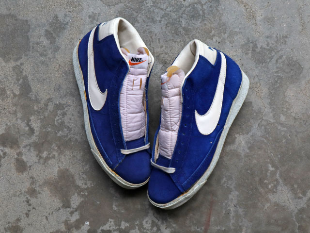 BLAZER HI-TOP SUEDE BLUE/WHITE 197301