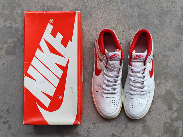 BIG NIKE 3/4 WHITE/RED 198601